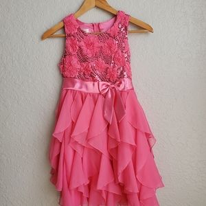 Gorgeous Big girls pink dress, size 12, American Princess